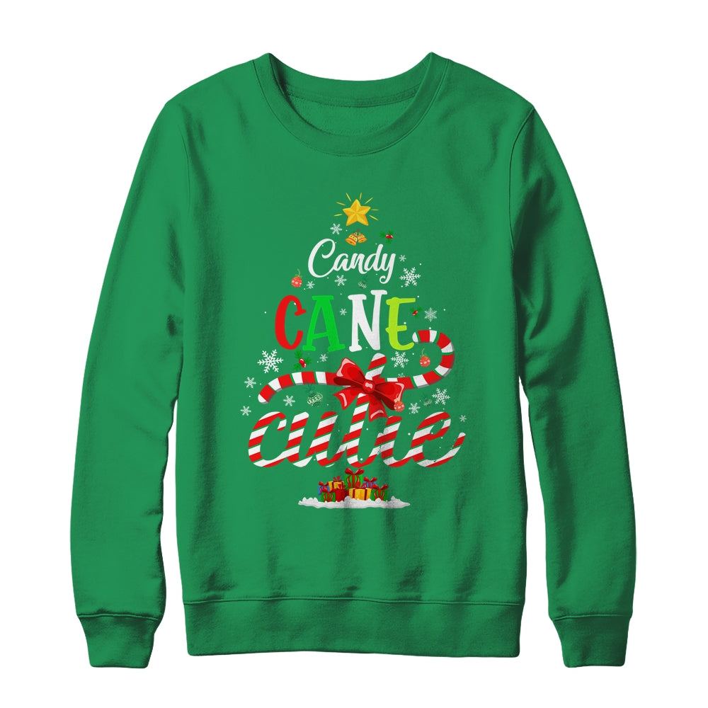 Candy Cane Cutie Funny Christmas Xmas Shirt & Sweatshirt | siriusteestore