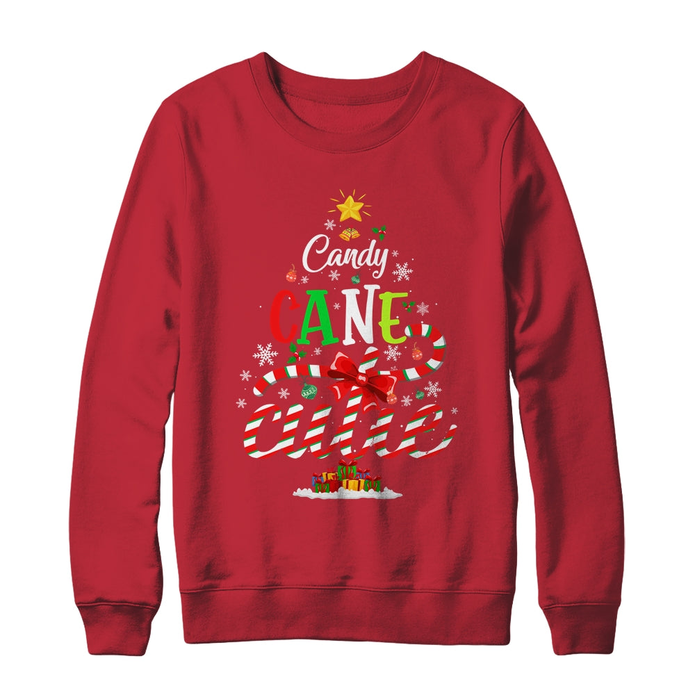Candy Cane Cutie Funny Christmas Xmas Shirt & Sweatshirt | siriusteestore