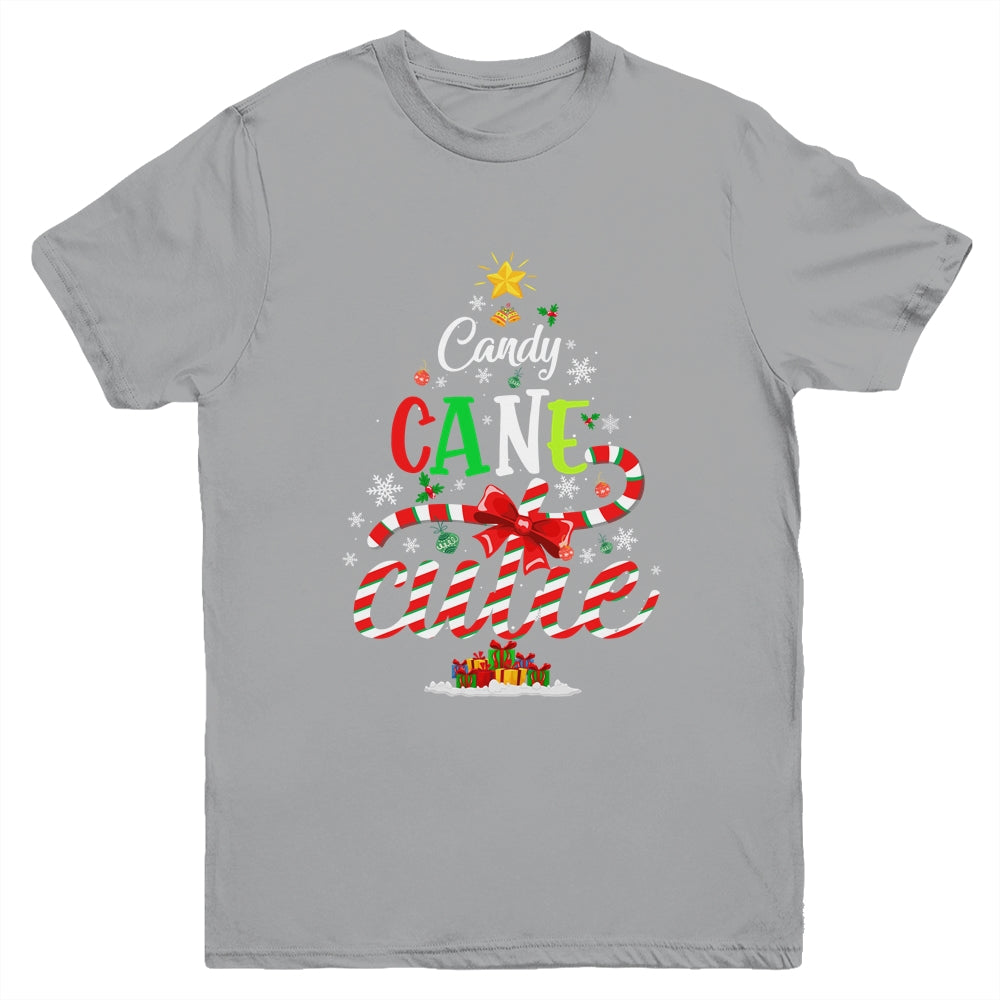Candy Cane Cutie Funny Christmas Xmas For Girls Kids Youth Shirt | siriusteestore