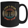 Cant Stop Pi Wont Stop Funny Math Pi Day Vintage Mug | siriusteestore