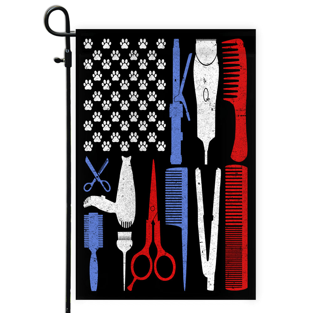 Cat Dog Groomer Flag Pet Grooming | siriusteestore