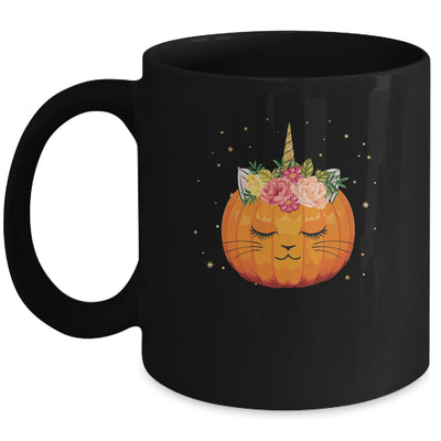 Cat Halloween For Women Girls Kids Cute Unicorn Cat Mug | siriusteestore