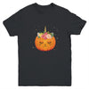 Cat Halloween For Women Girls Kids Cute Unicorn Cat Youth Shirt | siriusteestore