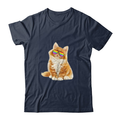 Cat LGBT Gay Rainbow Pride Flag Boys Men Girls Women Shirt & Tank Top | siriusteestore