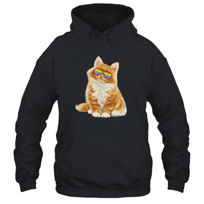 Cat LGBT Gay Rainbow Pride Flag Boys Men Girls Women Shirt & Tank Top | siriusteestore