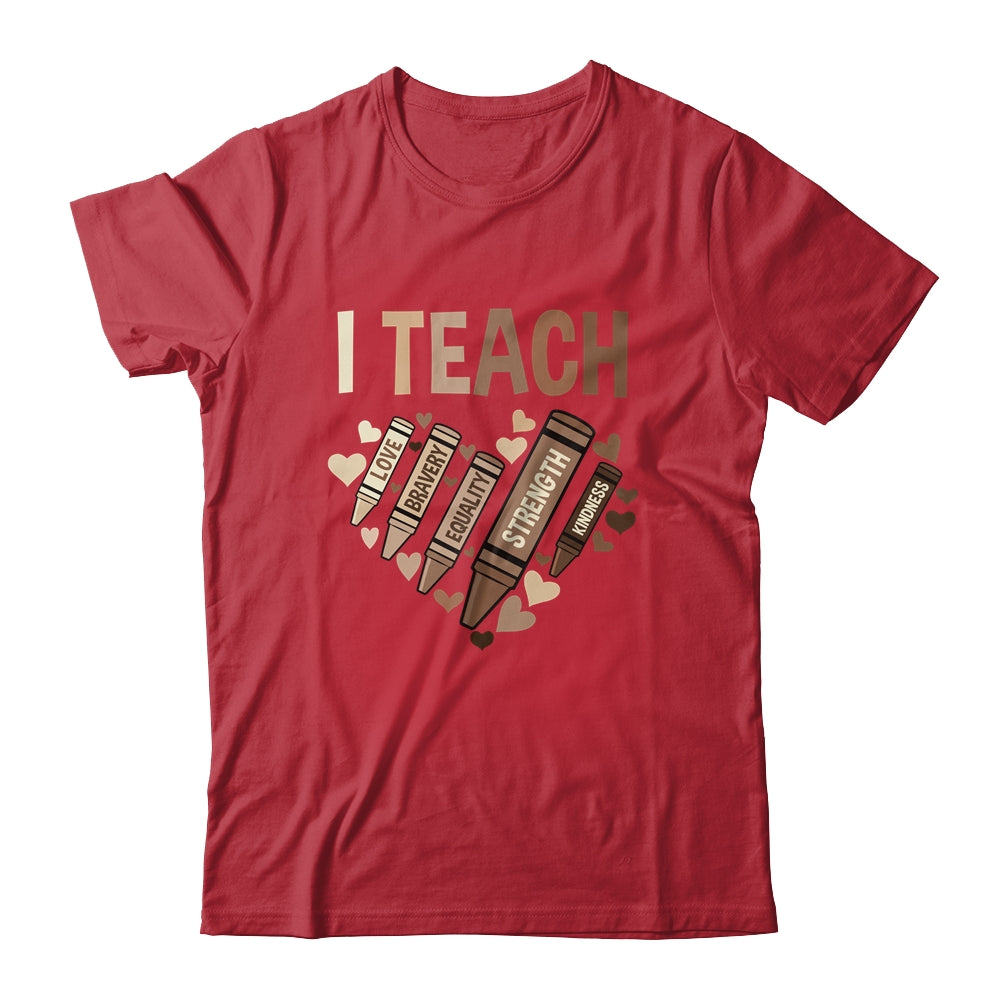 Celebrate Black History Month I Teach Black History Teacher Shirt & Hoodie | siriusteestore