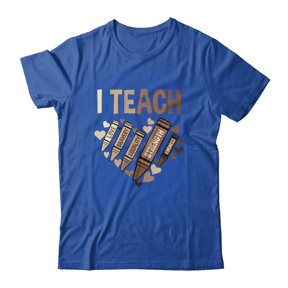 Celebrate Black History Month I Teach Black History Teacher Shirt & Hoodie | siriusteestore