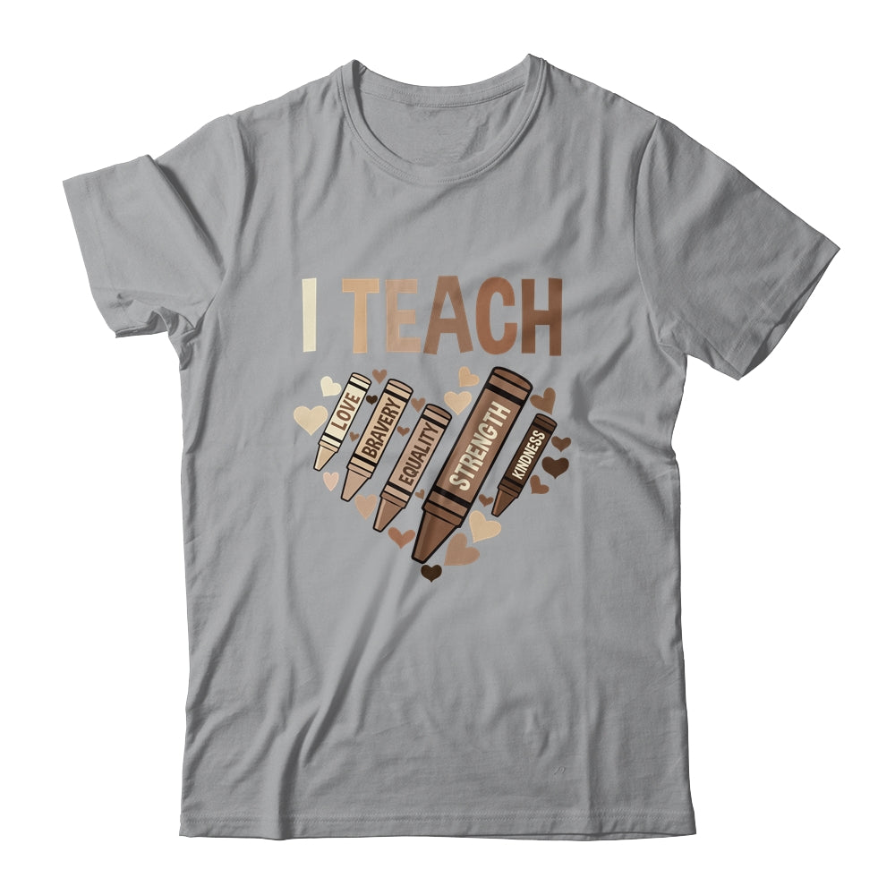 Celebrate Black History Month I Teach Black History Teacher Shirt & Hoodie | siriusteestore