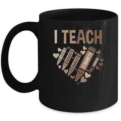 Celebrate Black History Month I Teach Black History Teacher Mug | siriusteestore