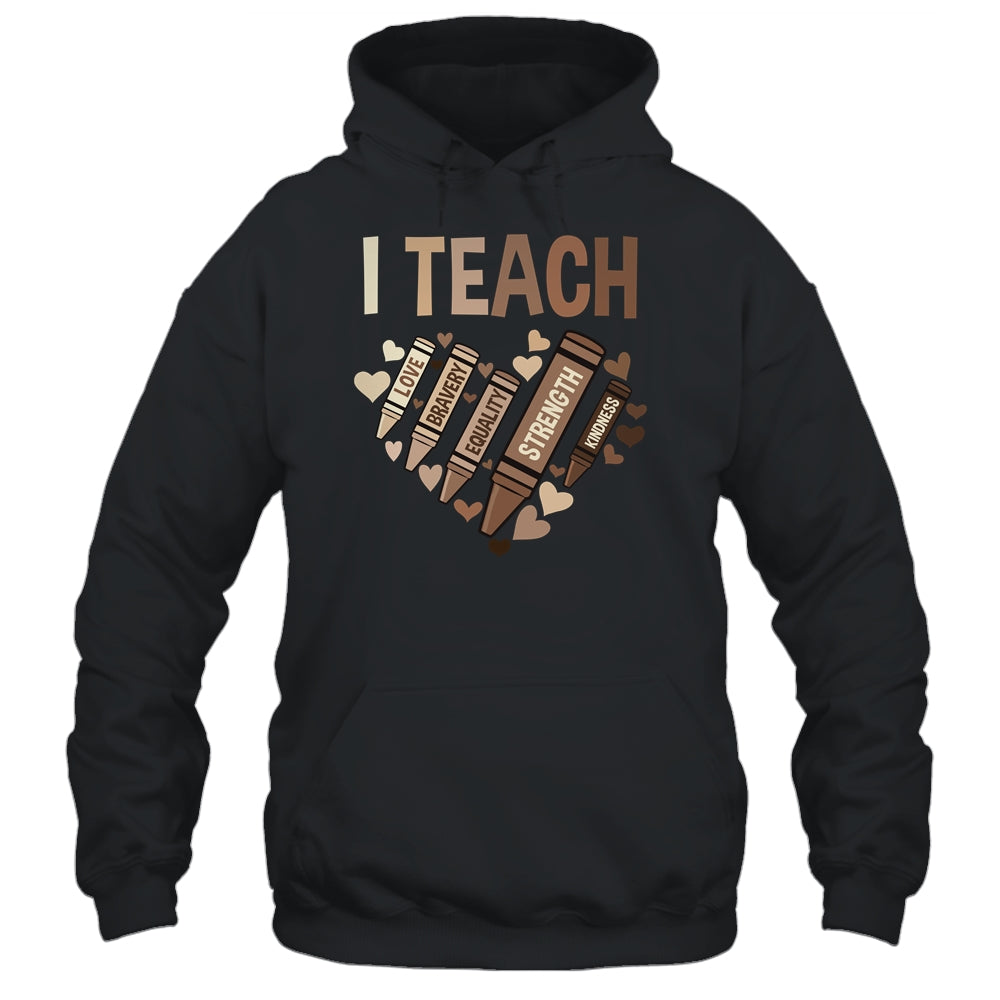 Celebrate Black History Month I Teach Black History Teacher Shirt & Hoodie | siriusteestore