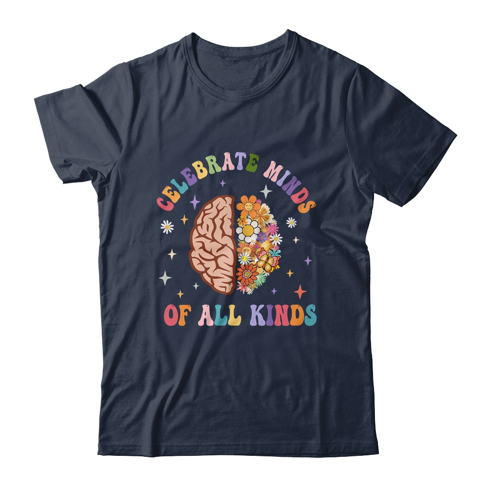 Celebrate Minds Of All Kinds Neurodiversity Autism Month Shirt & Hoodie | siriusteestore