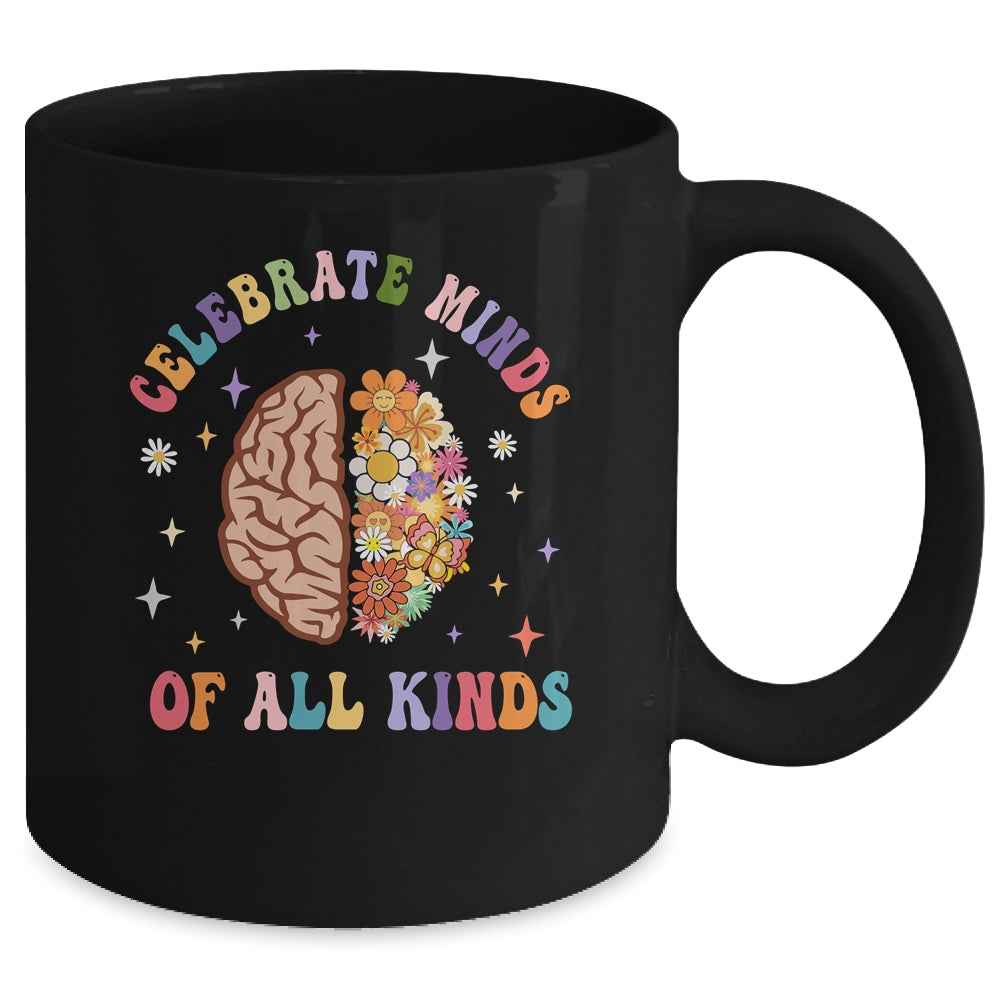 Celebrate Minds Of All Kinds Neurodiversity Autism Month Mug | siriusteestore