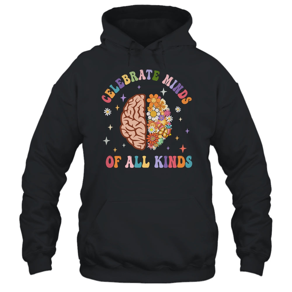 Celebrate Minds Of All Kinds Neurodiversity Autism Month Shirt & Hoodie | siriusteestore