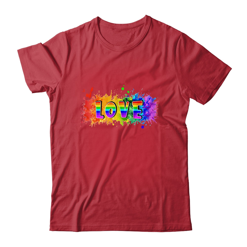 Celebrate Pride Month With Love LGBT Pride Rainbow Shirt & Tank Top | siriusteestore