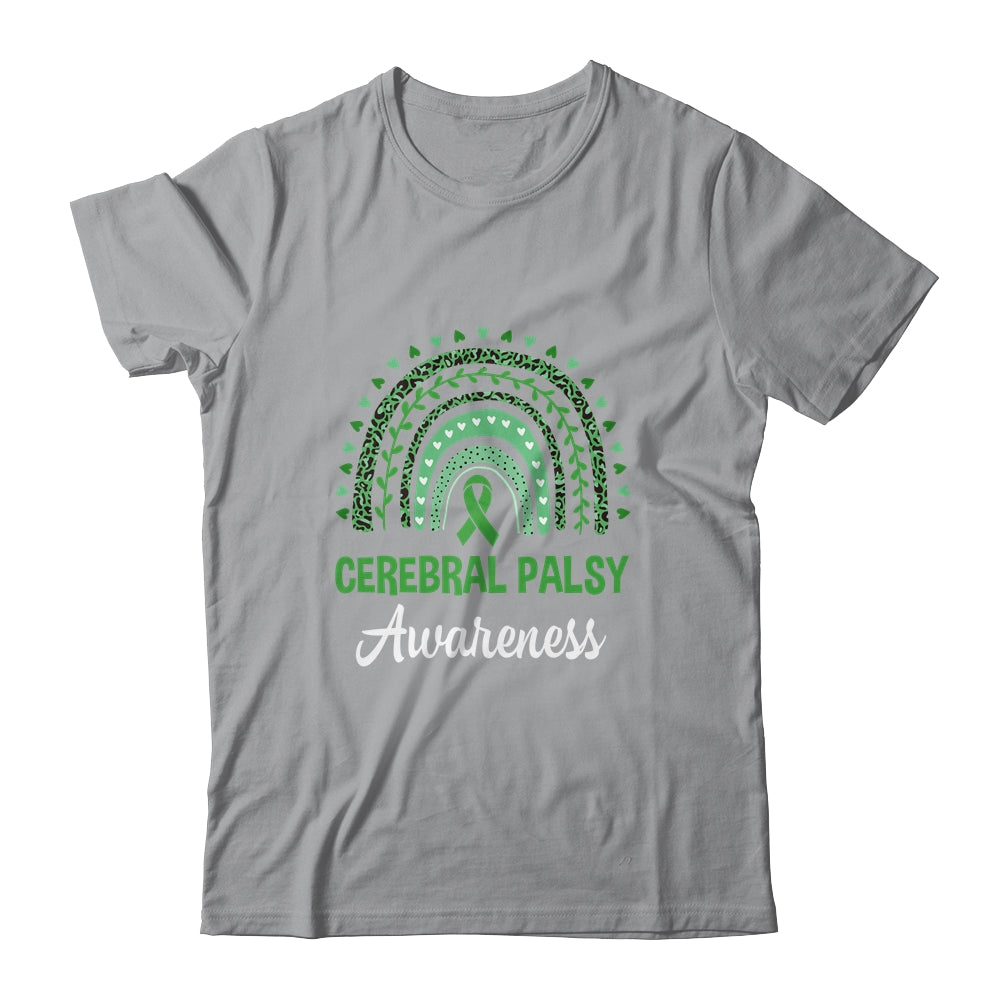 Cerebral Palsy Awareness Month Retro Rainbow Shirt & Hoodie | siriusteestore