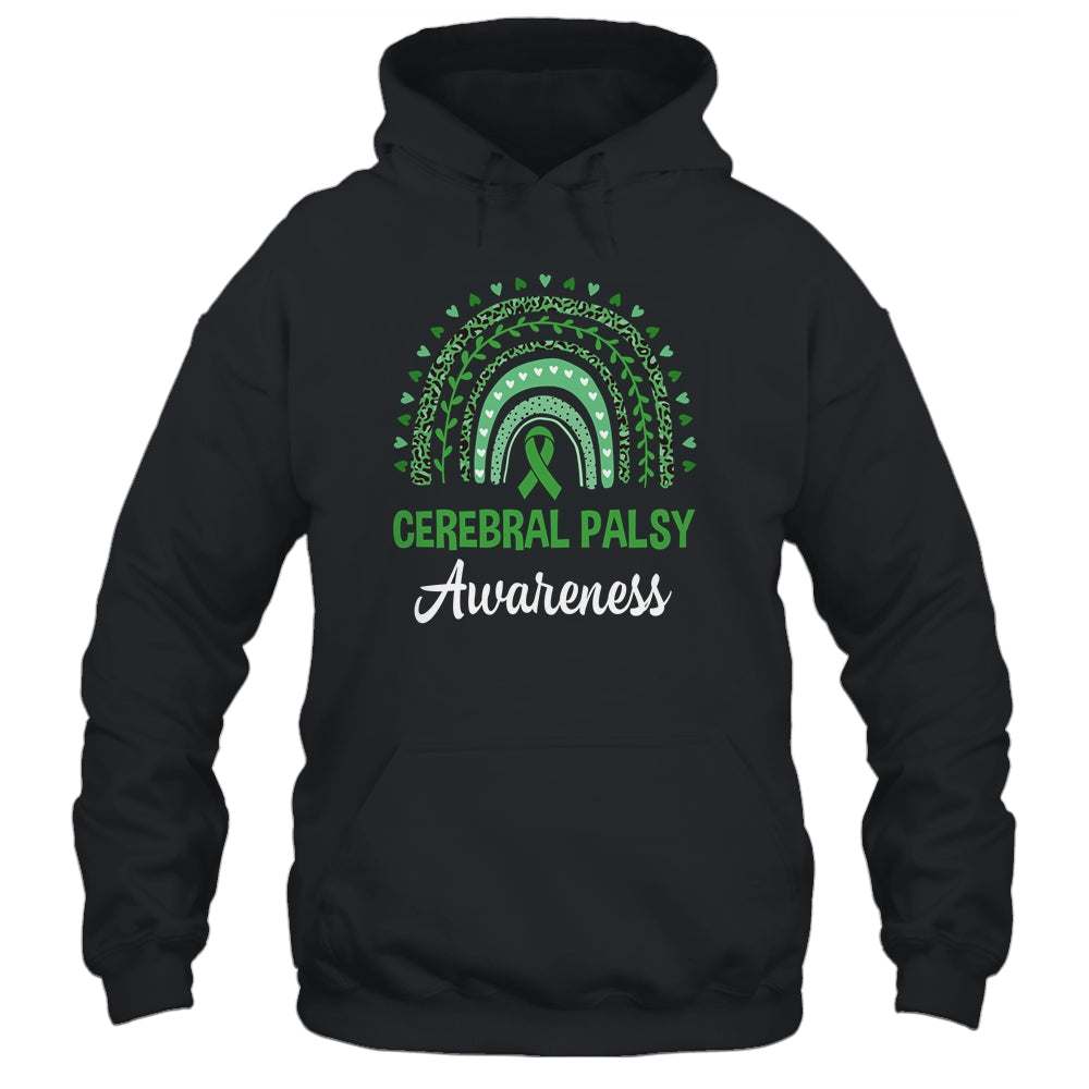 Cerebral Palsy Awareness Month Retro Rainbow Shirt & Hoodie | siriusteestore