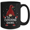Charming Gnome Buffalo Plaid Matching Christmas Pajama Gift Mug | siriusteestore