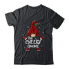 Cheeky Gnome Buffalo Plaid Matching Christmas Pajama Gift Shirt & Sweatshirt | siriusteestore