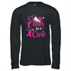 Cheer For A Cure Breast Cancer Awareness Cheerleader Shirt & Hoodie | siriusteestore