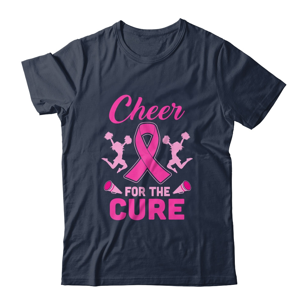 Cheer For The Cure Breast Cancer Awareness Month Cheerleader Shirt & Hoodie | siriusteestore