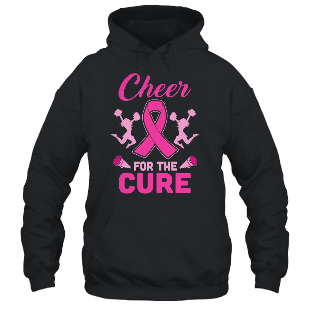 Cheer For The Cure Breast Cancer Awareness Month Cheerleader Shirt & Hoodie | siriusteestore
