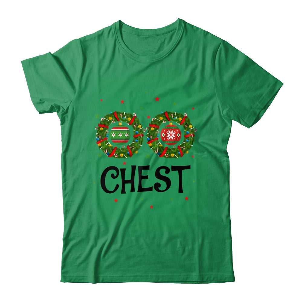 Chest Chestnuts Couple Costume Christmas Wreath Shirt & Sweatshirt | siriusteestore