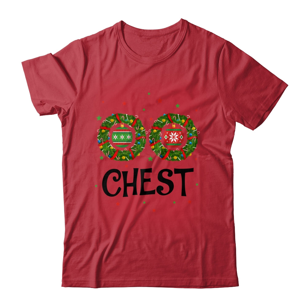 Chest Chestnuts Couple Costume Christmas Wreath Shirt & Sweatshirt | siriusteestore