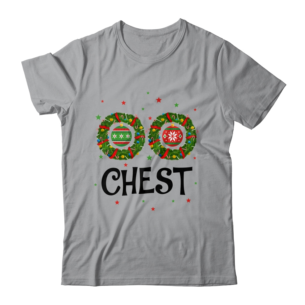 Chest Chestnuts Couple Costume Christmas Wreath Shirt & Sweatshirt | siriusteestore