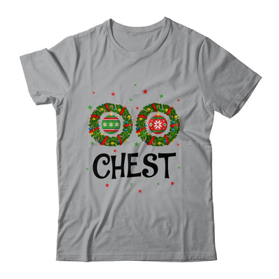 Chest Chestnuts Couple Costume Christmas Wreath Shirt & Sweatshirt | siriusteestore