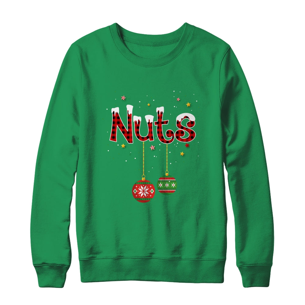 Chest Nuts Christmas Matching Couples Men Chestnuts Shirt & Sweatshirt | siriusteestore