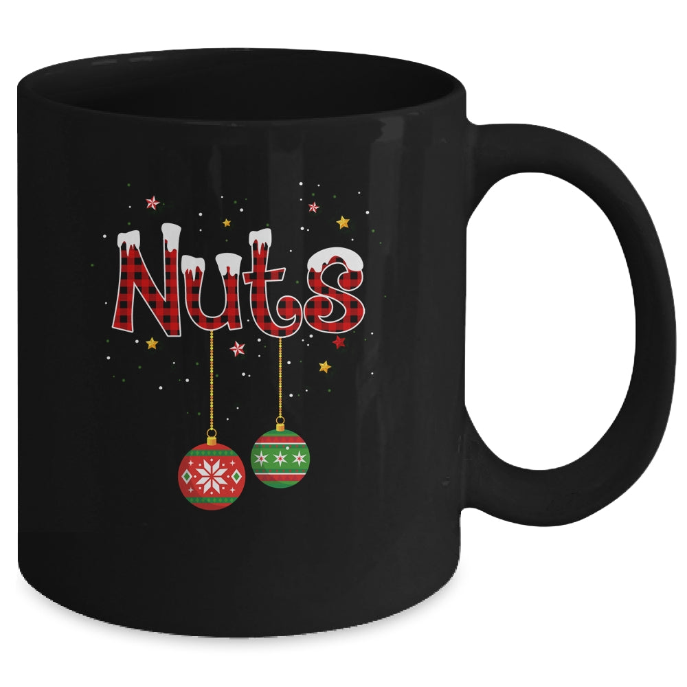 Chest Nuts Christmas Matching Couples Men Chestnuts Mug | siriusteestore