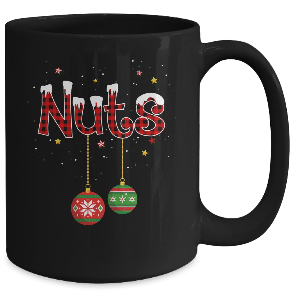 Chest Nuts Christmas Matching Couples Men Chestnuts Mug | siriusteestore