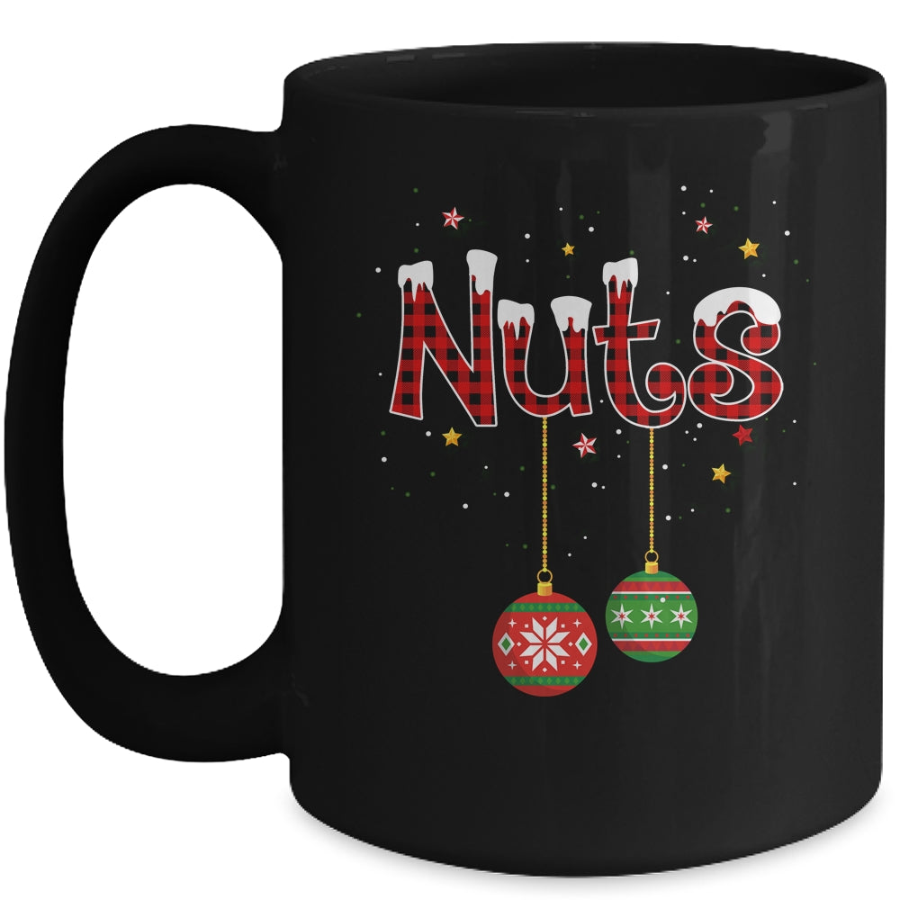 Chest Nuts Christmas Matching Couples Men Chestnuts Mug | siriusteestore