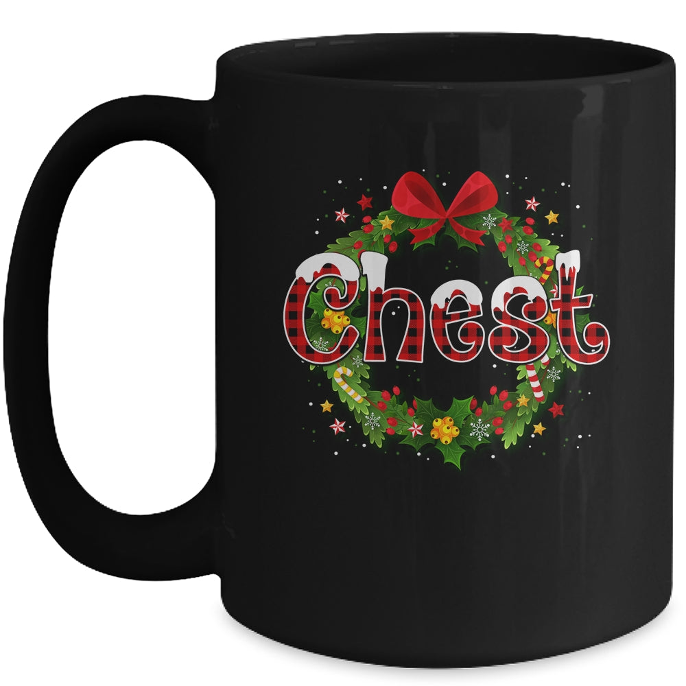 Chest Nuts Christmas Matching Couples Women Chestnuts Mug | siriusteestore