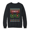 Chest Nuts Christmas Ugly Matching Chestnuts Couple Chest Shirt & Sweatshirt | siriusteestore