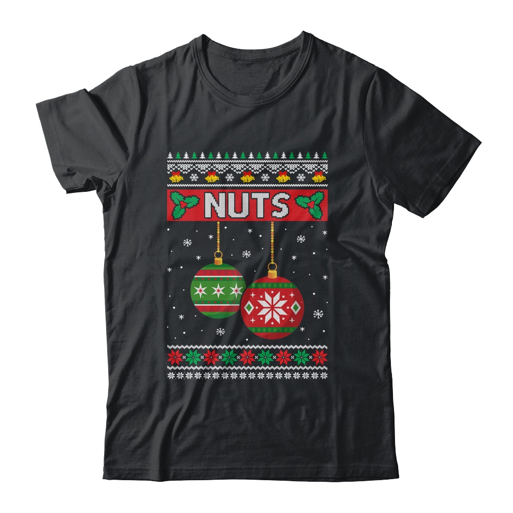 Chest Nuts Christmas Ugly Matching Chestnuts Couple Nuts Shirt & Sweatshirt | siriusteestore