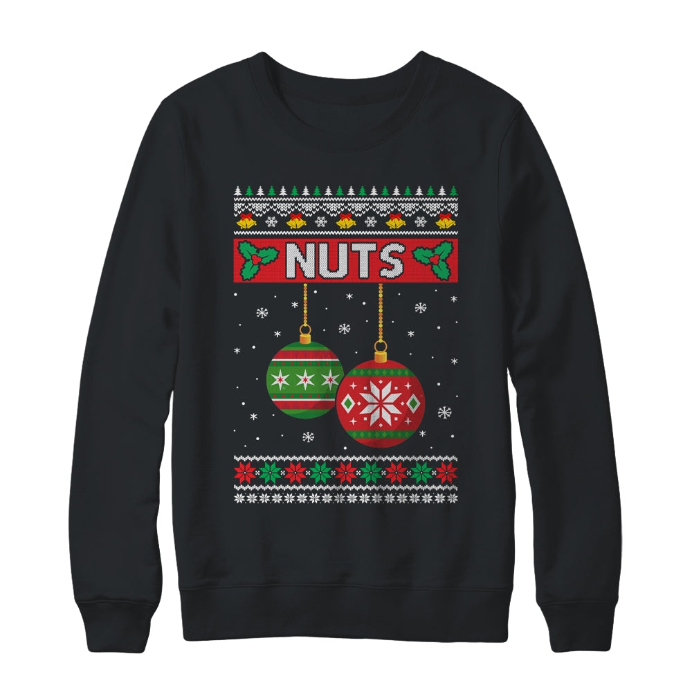 Chest Nuts Christmas Ugly Matching Chestnuts Couple Nuts Shirt & Sweatshirt | siriusteestore