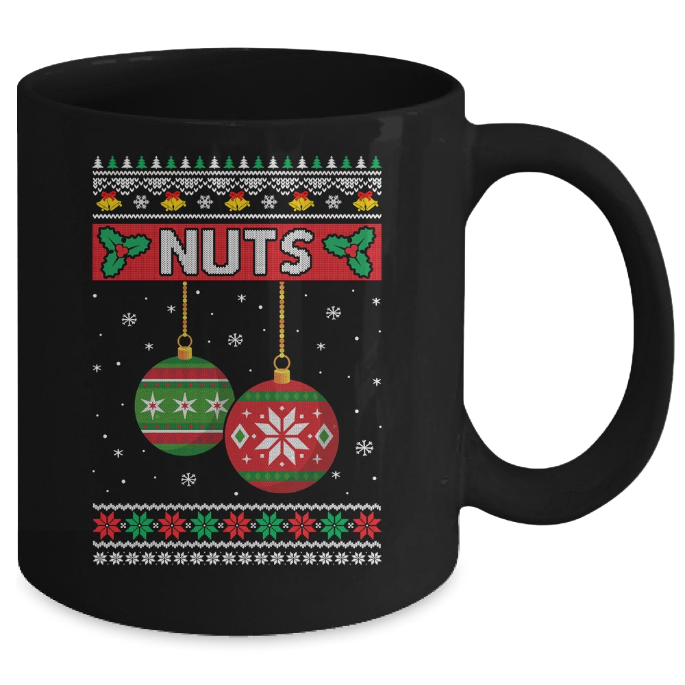 Chest Nuts Christmas Ugly Matching Chestnuts Couple Nuts Mug | siriusteestore