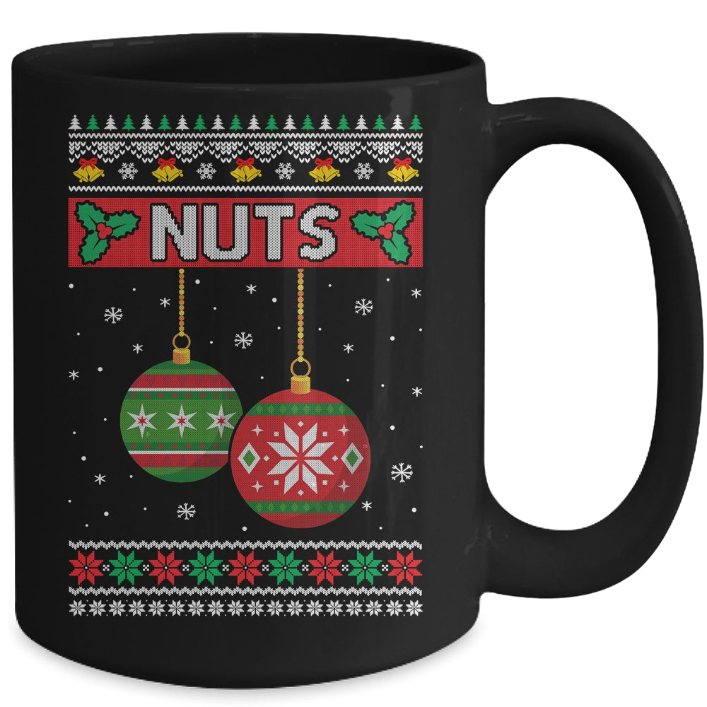 Chest Nuts Christmas Ugly Matching Chestnuts Couple Nuts Mug | siriusteestore