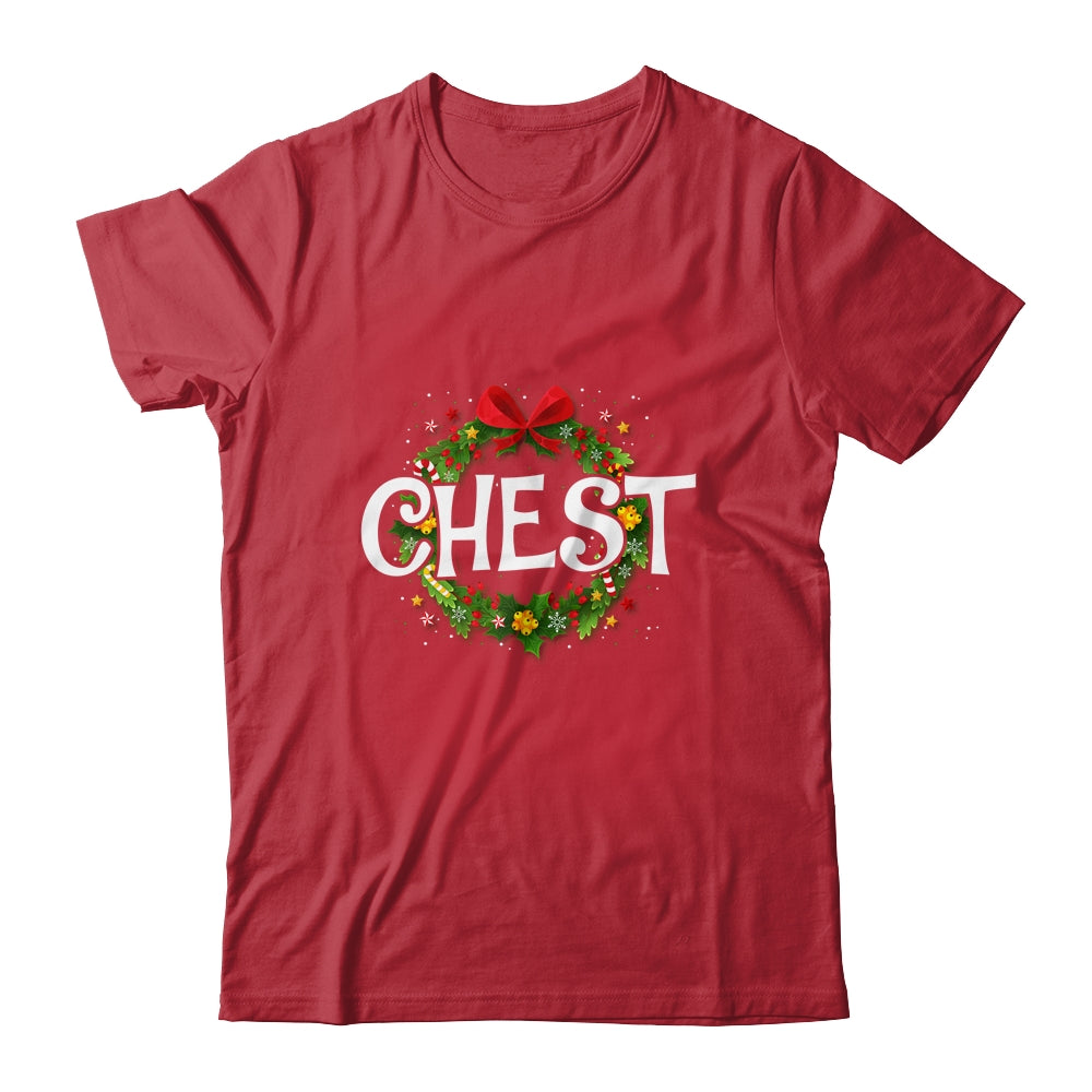 Chest Nuts Matching Chestnuts Christmas Couples Chest Shirt & Sweatshirt | siriusteestore