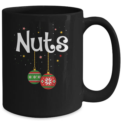 Chest Nuts Matching Chestnuts Christmas Couples Nuts Mug | siriusteestore