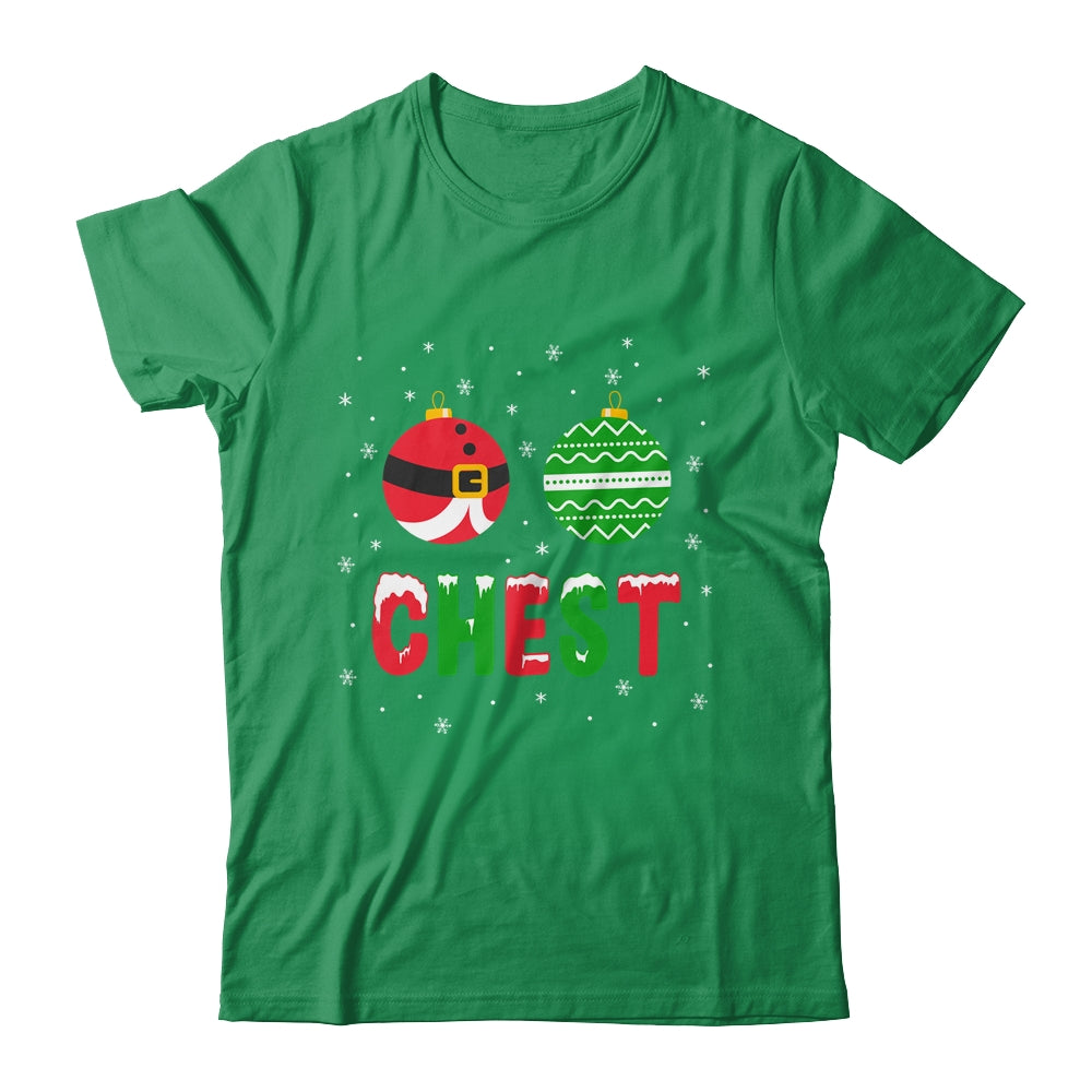 Chest Nuts Matching Funny Christmas Couples Chestnuts Chest Shirt & Sweatshirt | siriusteestore