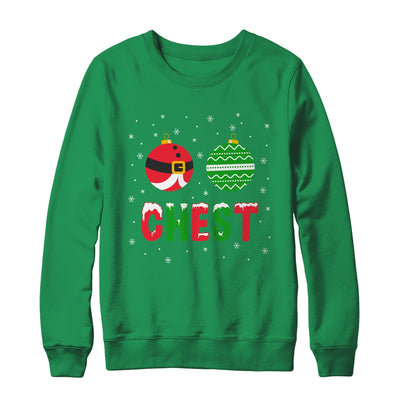 Chest Nuts Matching Funny Christmas Couples Chestnuts Chest Shirt & Sweatshirt | siriusteestore