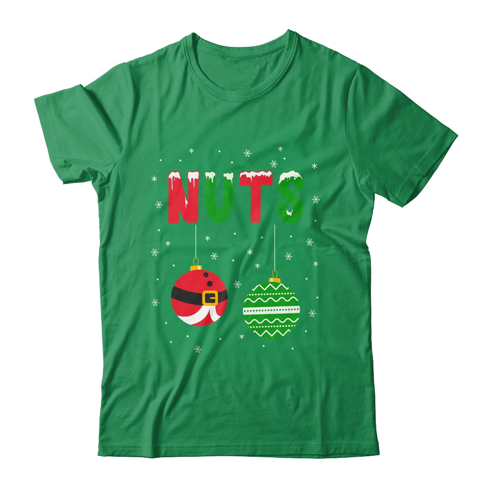 Chest Nuts Matching Funny Christmas Couples Chestnuts Nuts Shirt & Sweatshirt | siriusteestore