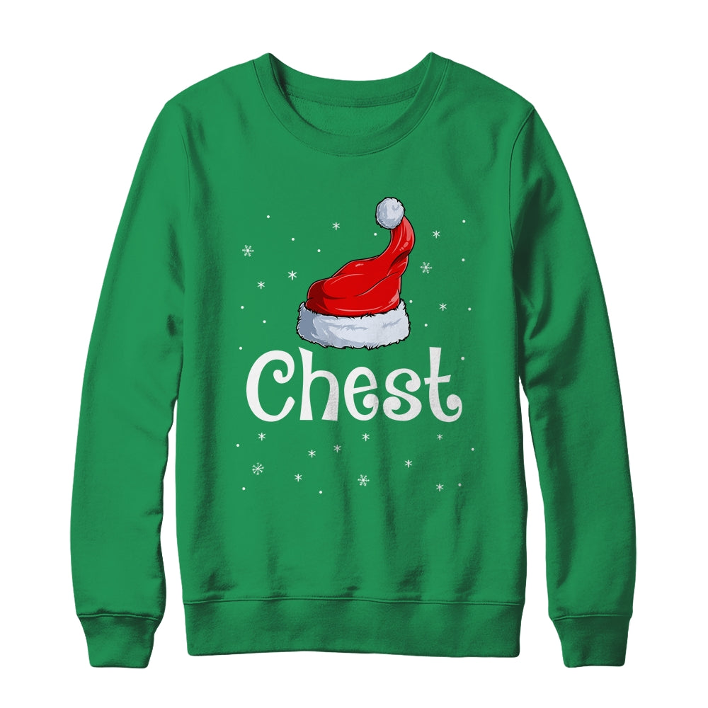 Chestnuts Nuts Chest Costume Couples Matching Christmas 2021 Shirt & Sweatshirt | siriusteestore