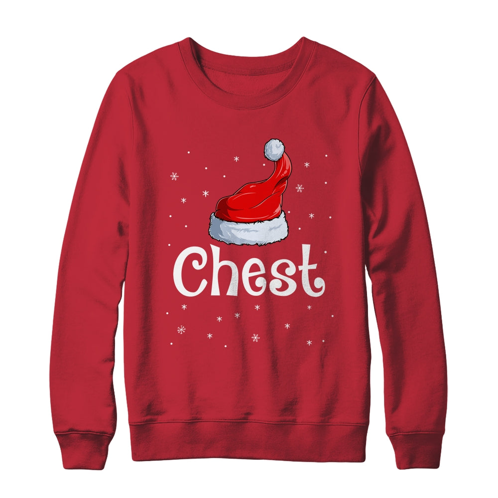 Chestnuts Nuts Chest Costume Couples Matching Christmas 2021 Shirt & Sweatshirt | siriusteestore