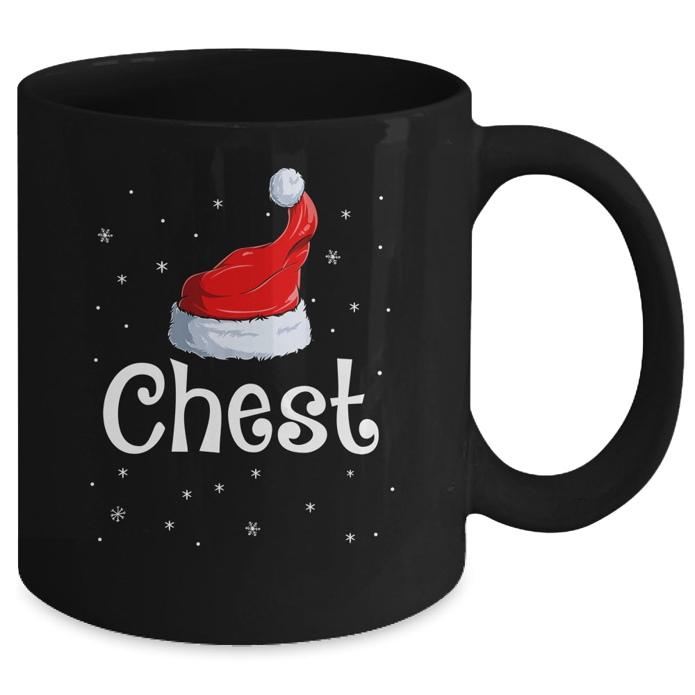 Chestnuts Nuts Chest Costume Couples Matching Christmas 2021 Mug | siriusteestore