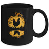 Chicken Silhouette Pumpkin Halloween Costume Men Women Mug | siriusteestore