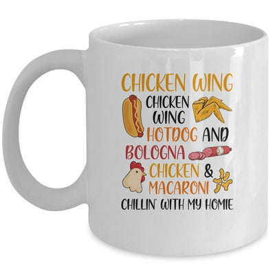 Chicken Wing Chicken Wing Hot Dog and Bologna Cooked Mug | siriusteestore