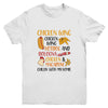 Chicken Wing Chicken Wing Hot Dog and Bologna Cooked Youth Shirt | siriusteestore